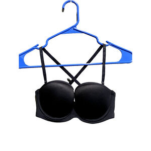Thirdlove Black Classic Strapless Convertible‎ Women's Bra Size 32B